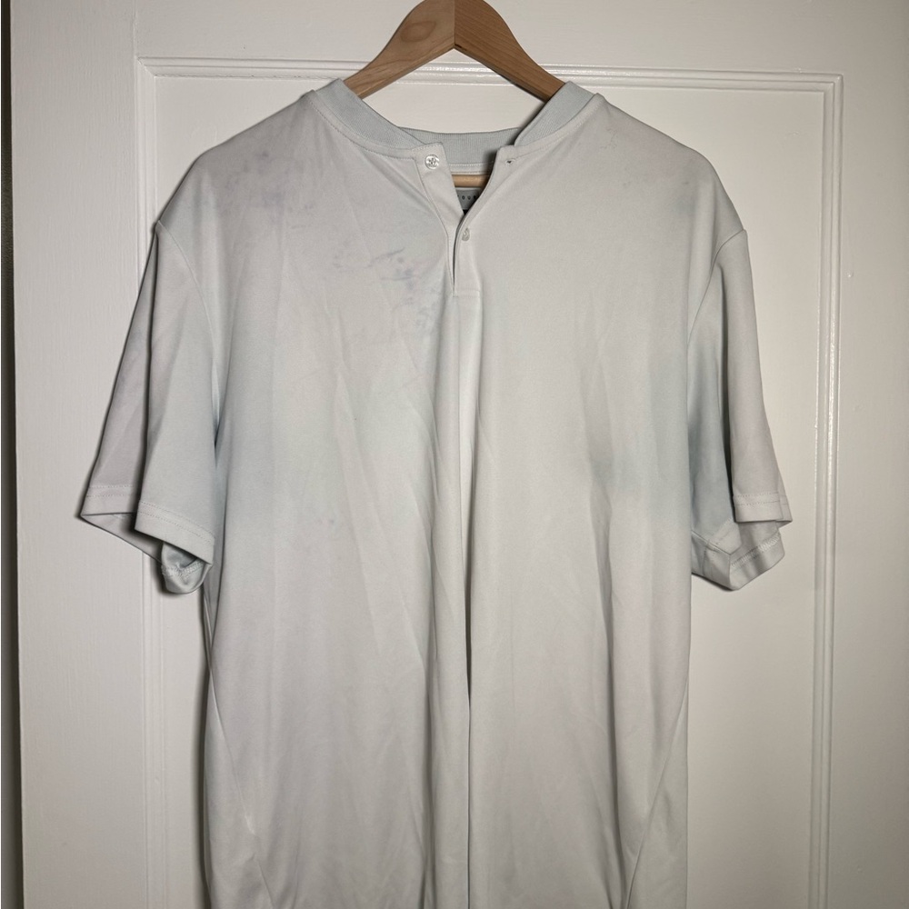 White Short Sleeve Golf Shirt